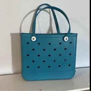 Bogg Baby Style Bag Beach Tote Turquoise & Caicos